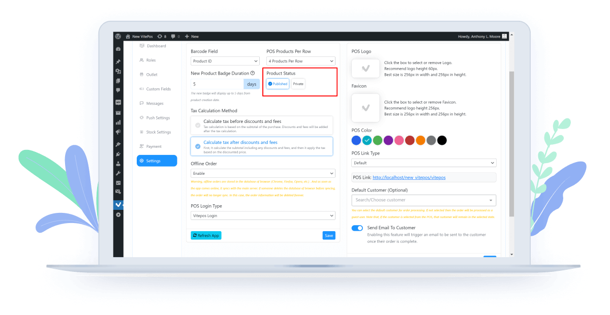Product status